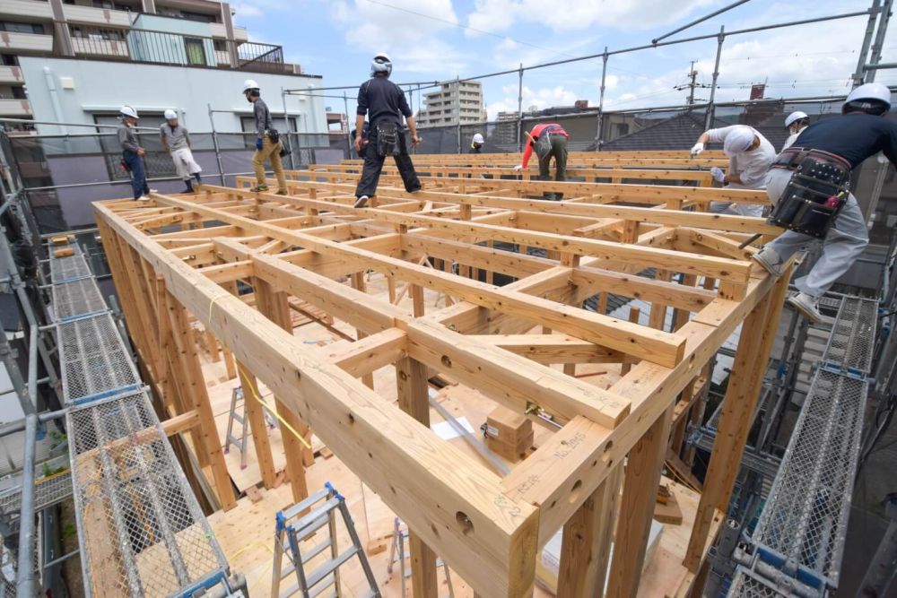 福岡県春日市09　注文住宅建築現場リポート④　～上棟式～