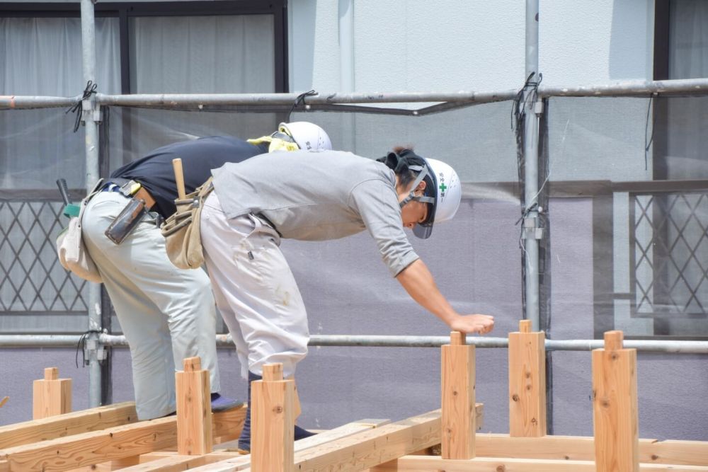 福岡県春日市09　注文住宅建築現場リポート④　～上棟式～