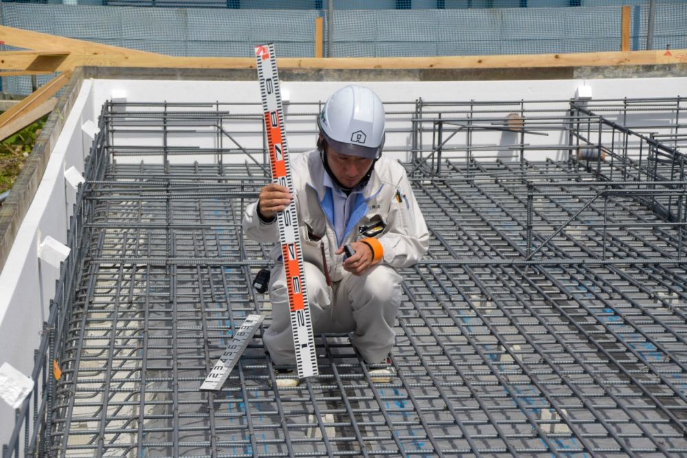 福岡県春日市09　注文住宅建築現場リポート②　～基礎工事・配筋検査～