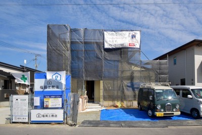 福岡県久留米市02　注文住宅建築現場リポート④　～木工事・下地施工～