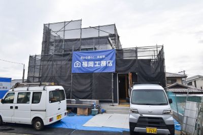 「福岡市西区10」注文住宅現場リポート⑥【木工事】【サイディング】