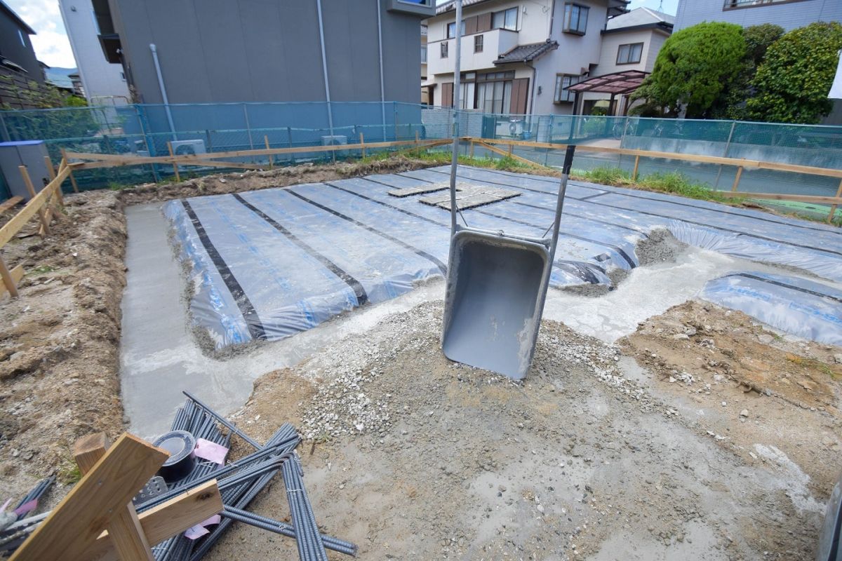 福岡県福岡市早良区11　注文住宅建築現場リポート②　～基礎工事～