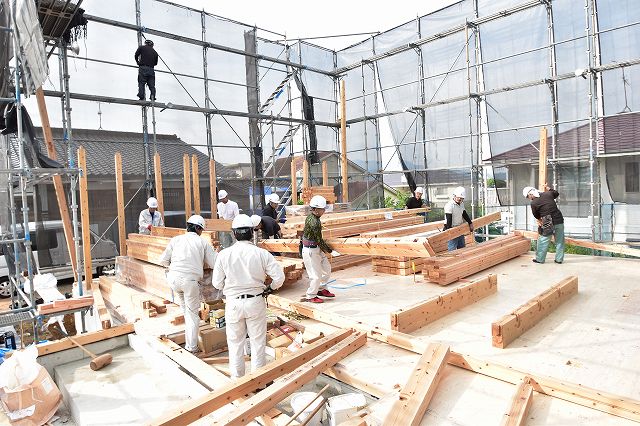 「宗像市04」注文住宅現場リポート④【上棟式】