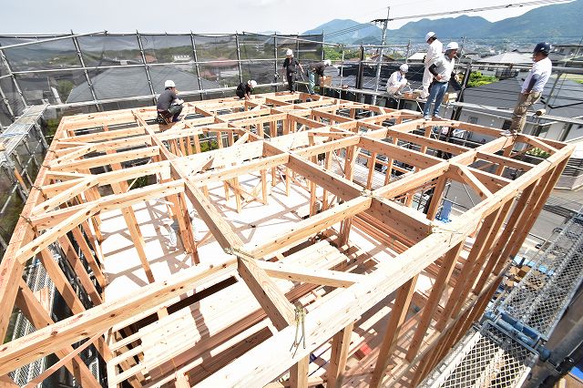 「宗像市04」注文住宅現場リポート④【上棟式】