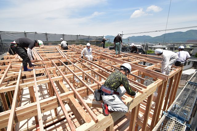 「宗像市04」注文住宅現場リポート④【上棟式】