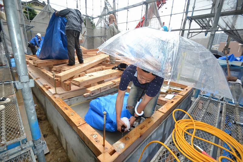 福岡県糸島市01　注文住宅建築現場リポート④　～上棟式～