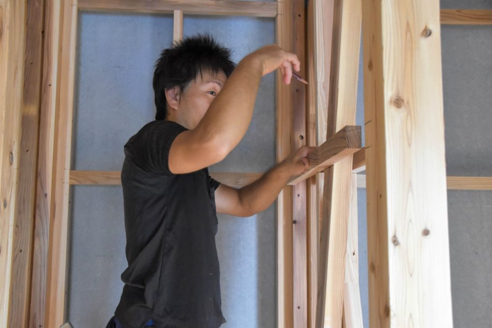 「那珂川市06」注文住宅現場リポート⑤【木工事】【下地】