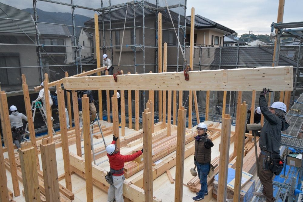 「太宰府市06」注文住宅現場リポート④【上棟式】