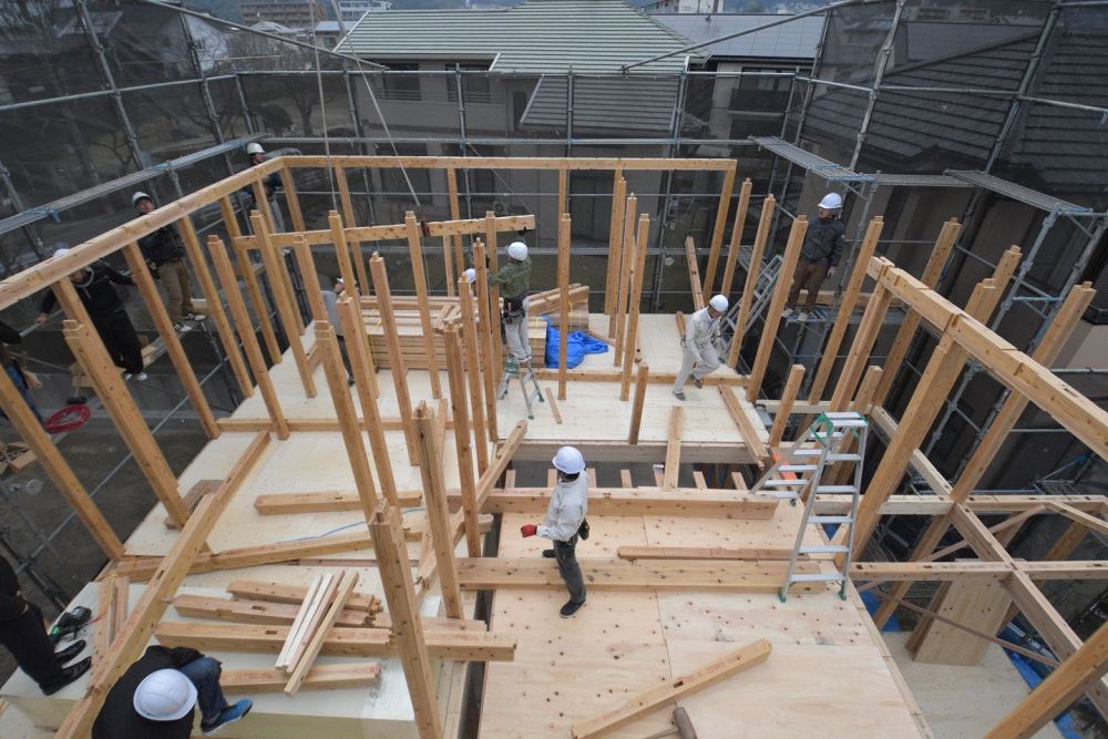 「太宰府市06」注文住宅現場リポート④【上棟式】