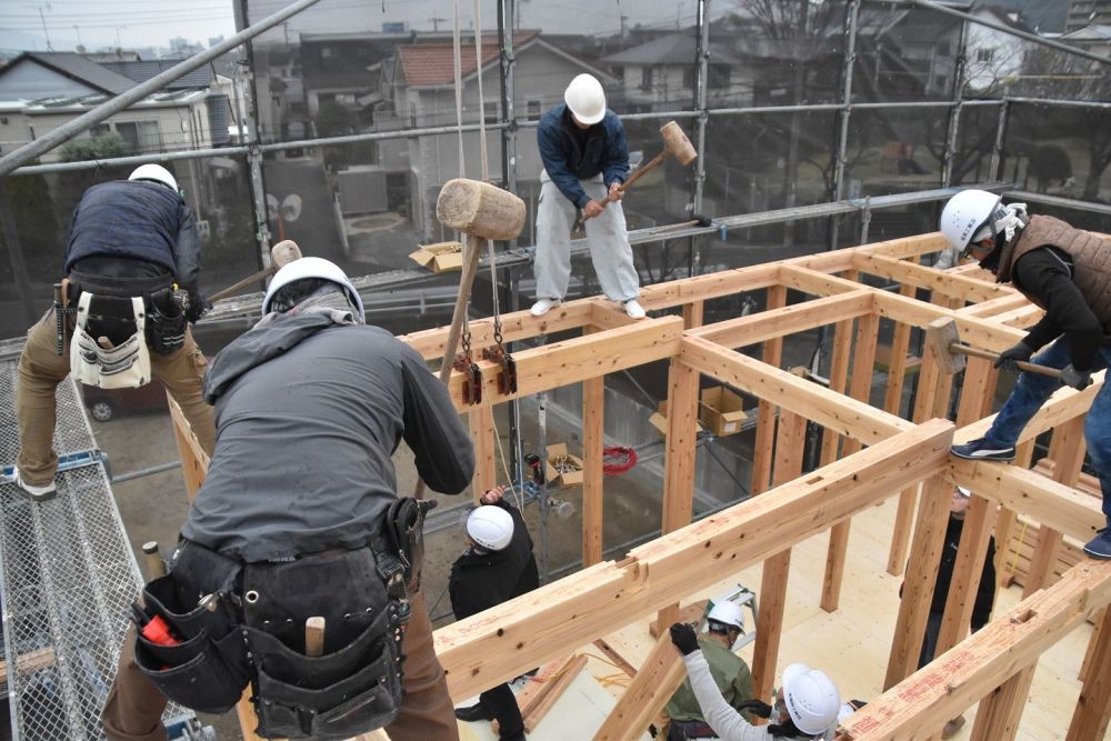 福岡県太宰府市06　注文住宅建築現場リポート④