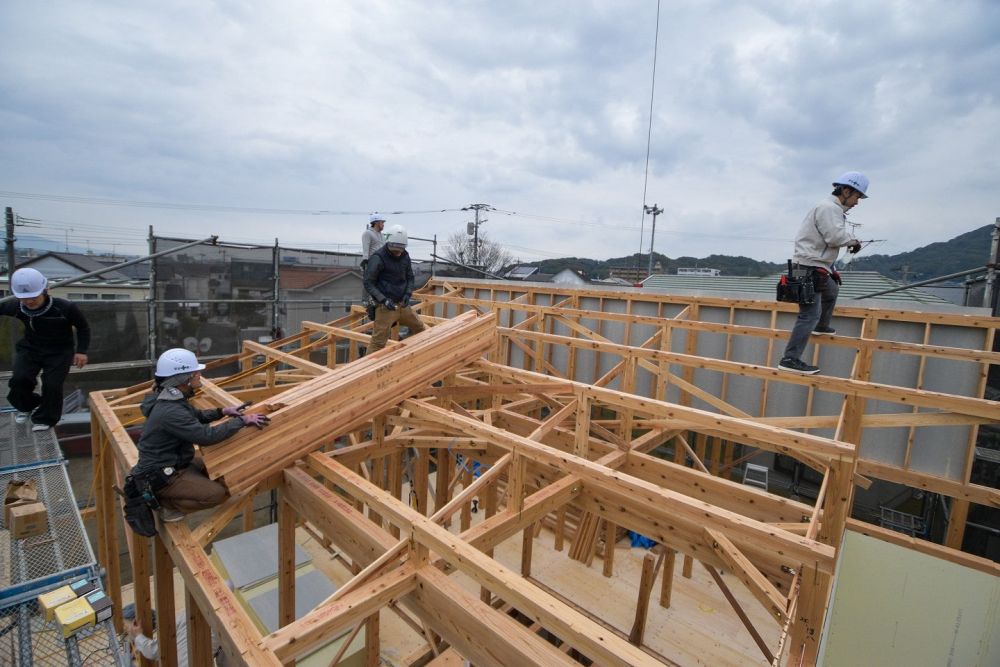 「太宰府市06」注文住宅現場リポート④【上棟式】