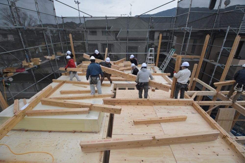 「太宰府市06」注文住宅現場リポート④【上棟式】