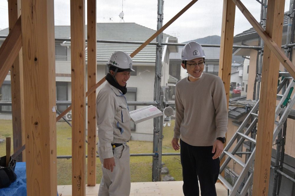 「太宰府市06」注文住宅現場リポート④【上棟式】