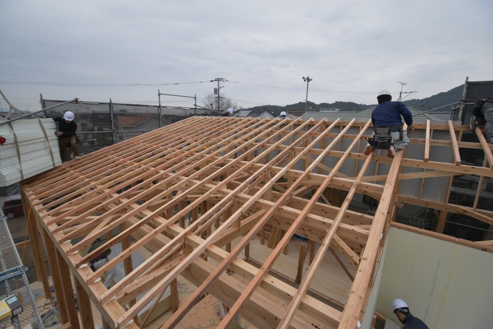 「太宰府市06」注文住宅現場リポート④【上棟式】