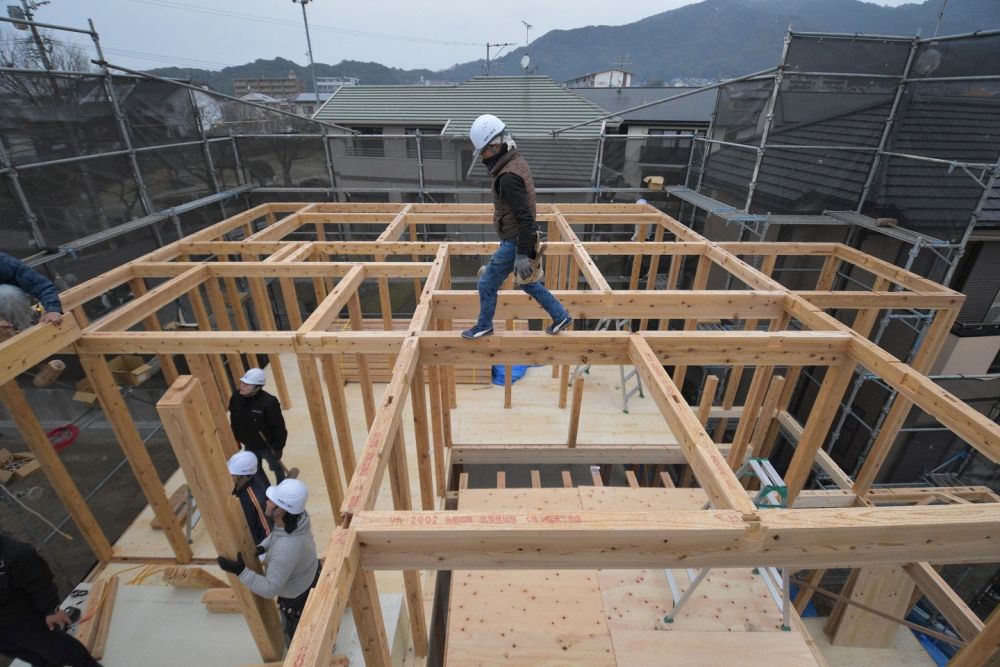 「太宰府市06」注文住宅現場リポート④【上棟式】