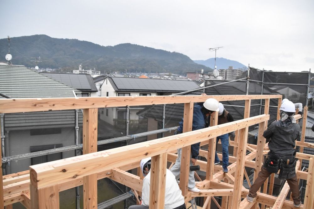 「太宰府市06」注文住宅現場リポート④【上棟式】