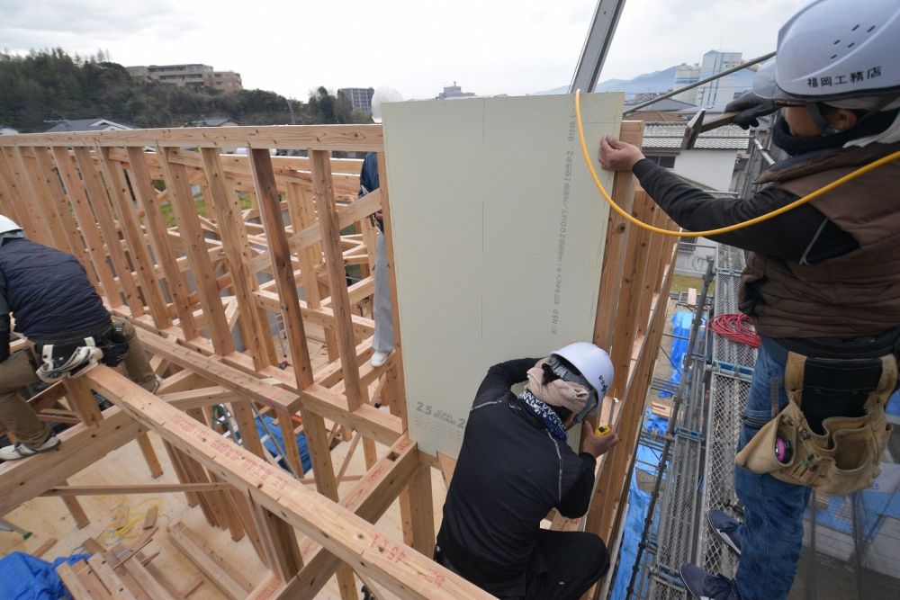 福岡県太宰府市06　注文住宅建築現場リポート④