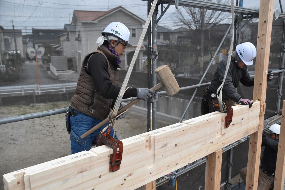 「太宰府市06」注文住宅現場リポート④【上棟式】