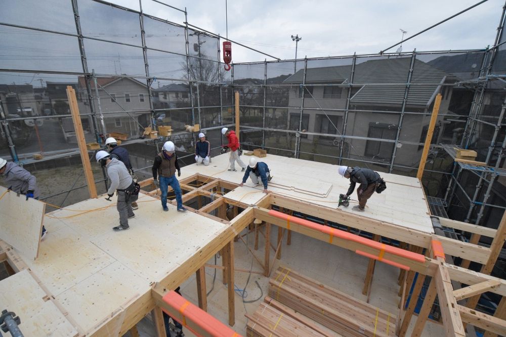 福岡県太宰府市06　注文住宅建築現場リポート④