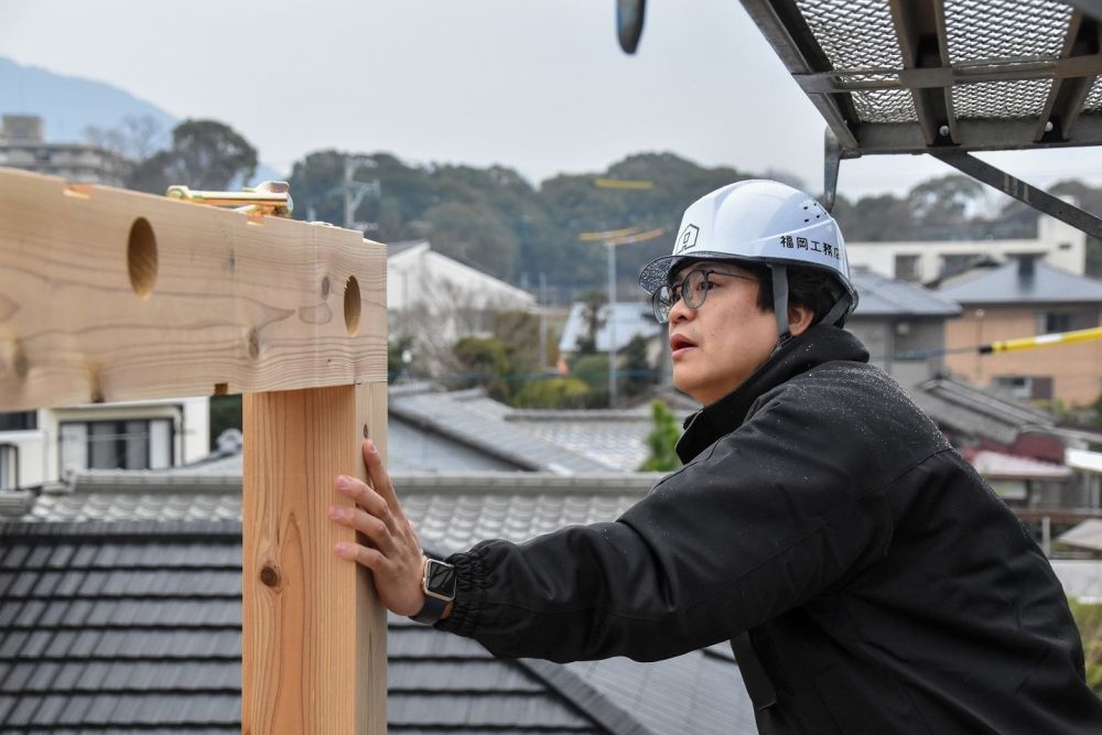 「太宰府市06」注文住宅現場リポート④【上棟式】