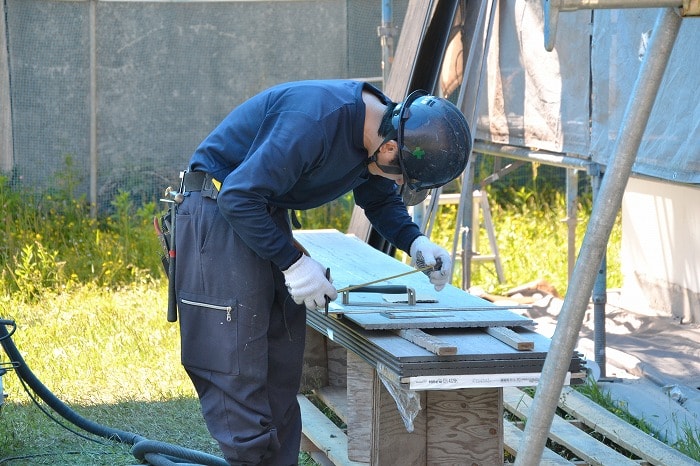 「筑紫野市杉塚01」注文住宅現場リポート⑦【外装工事】【サイディング】