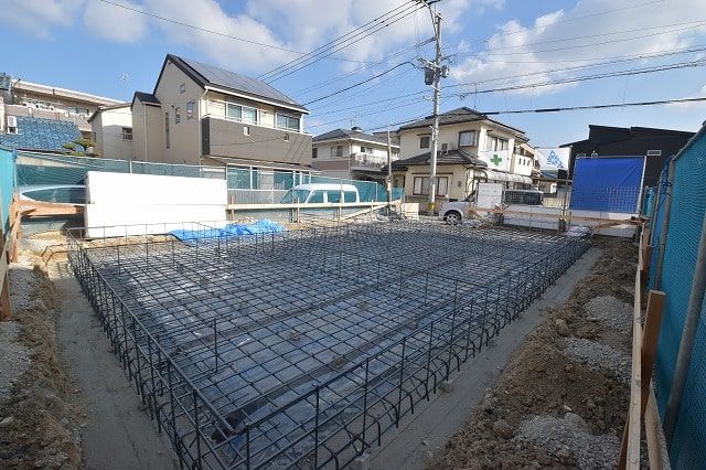 「福岡市城南区七隈03」注文住宅現場リポート②【基礎工事】【配筋】