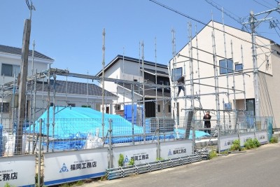 福岡県朝倉郡筑前町東小田01　注文住宅建築現場リポート④