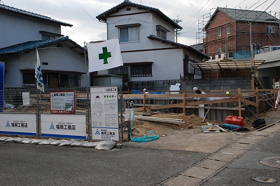 福岡市城南区七隈01　注文住宅建築現場リポート③