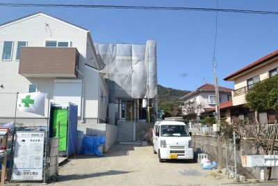 福岡市城南区南片江02　注文住宅建築現場リポート⑫