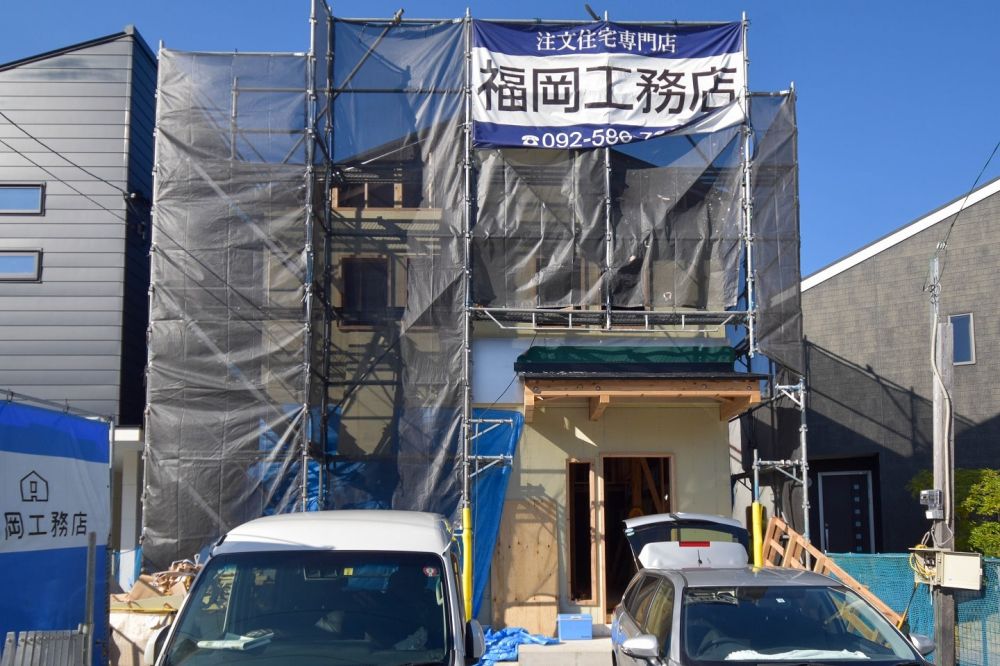 「春日市08」注文住宅現場リポート⑥【木工事】【サッシ】