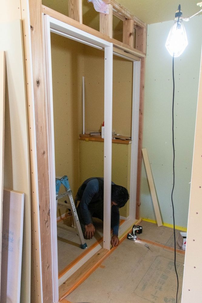 「糟屋郡粕屋町03」注文住宅現場リポート⑪【木工事】【建具】