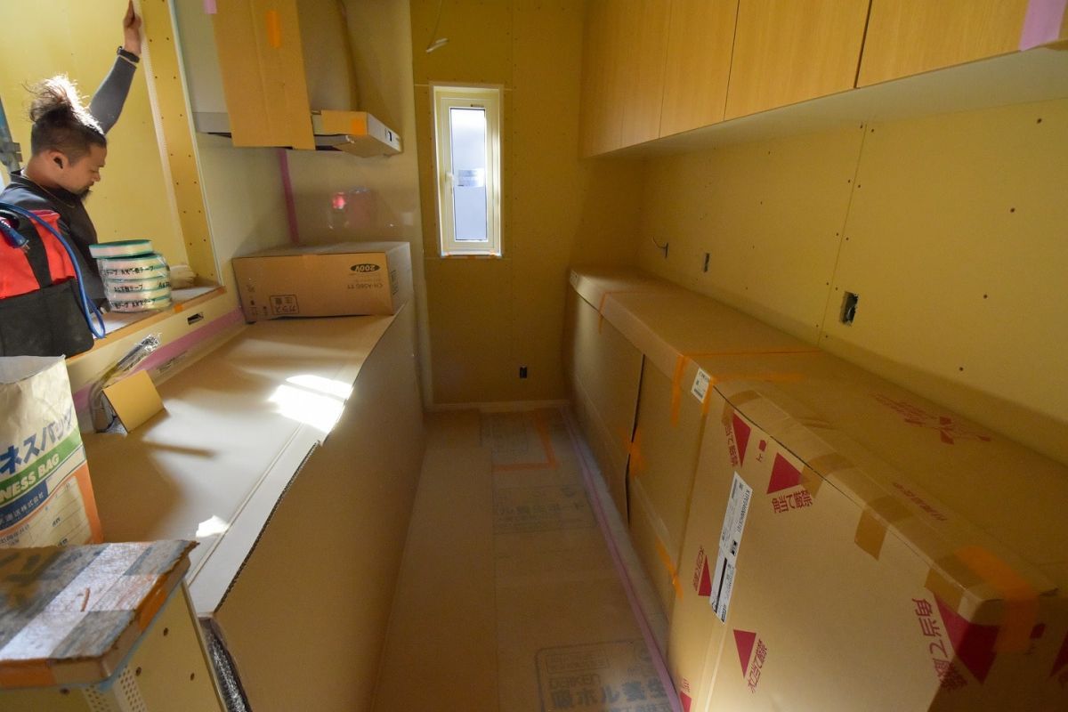 「太宰府市10」注文住宅現場リポート⑤【内装工事】【クロス】