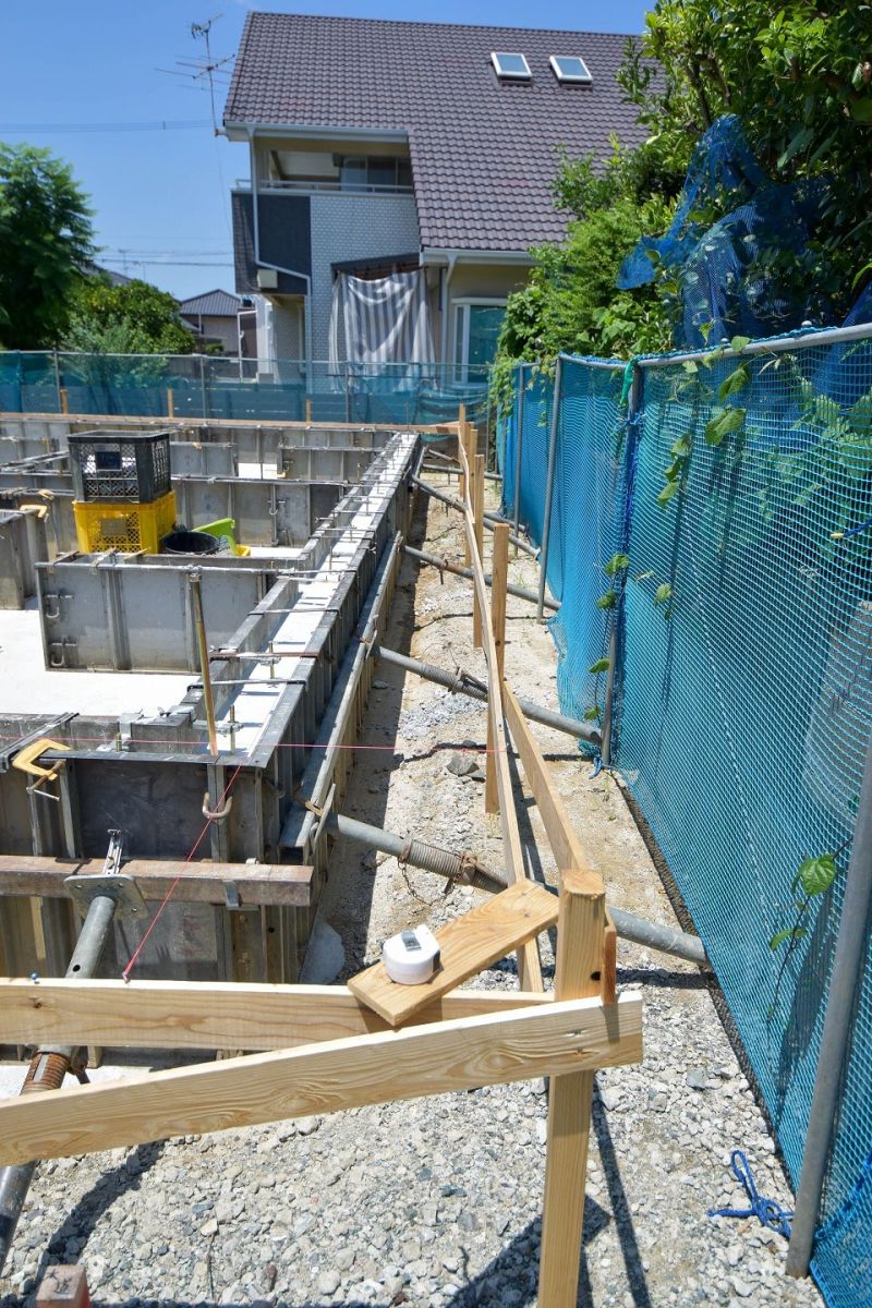 「北九州市八幡西区02」注文住宅現場リポート②【基礎工事】