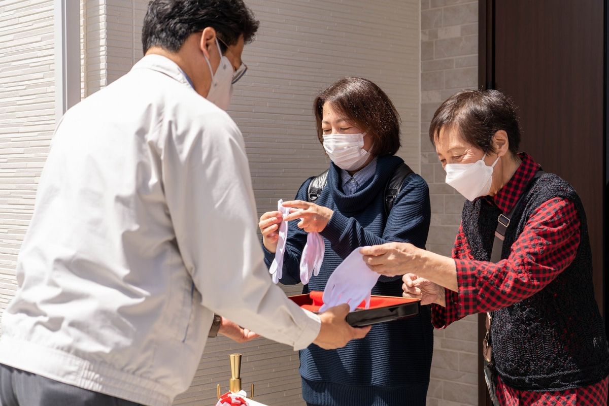 福岡県福岡市早良区次郎丸01　注文住宅建築現場リポート⑦　～お引き渡し式～