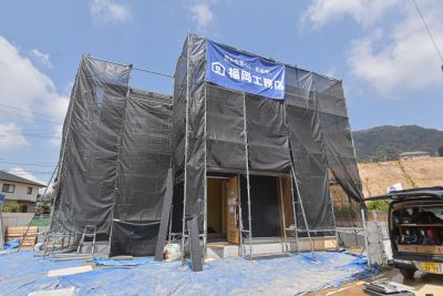 「宗像市陵厳寺01」注文住宅現場リポート⑦【木工事】【石膏ボード】