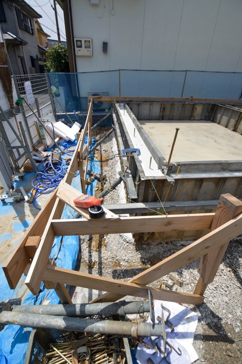 「北九州市小倉北区01」注文住宅現場リポート②【基礎工事】