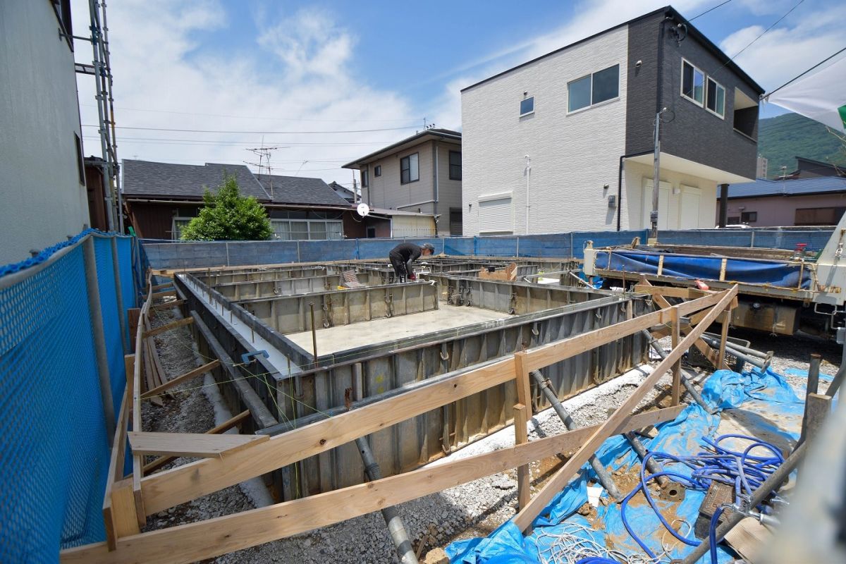「北九州市小倉北区01」注文住宅現場リポート②【基礎工事】