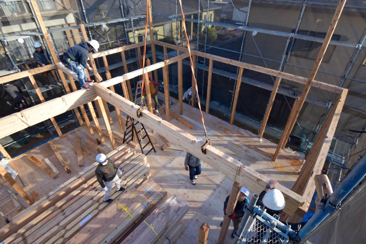 「福岡市西区06」注文住宅現場リポート③【上棟式】