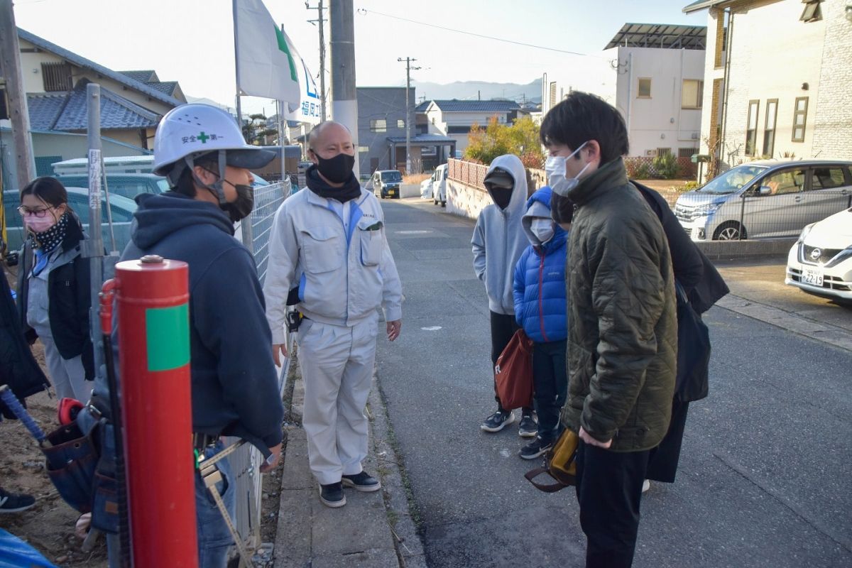 福岡県福岡市西区06　注文住宅建築現場リポート③　～上棟式・前編～