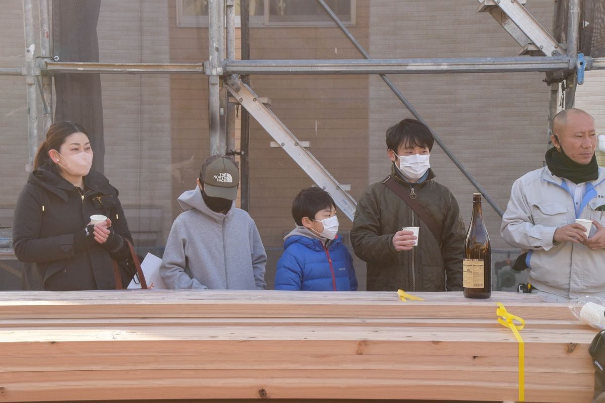 「福岡市西区06」注文住宅現場リポート③【上棟式】