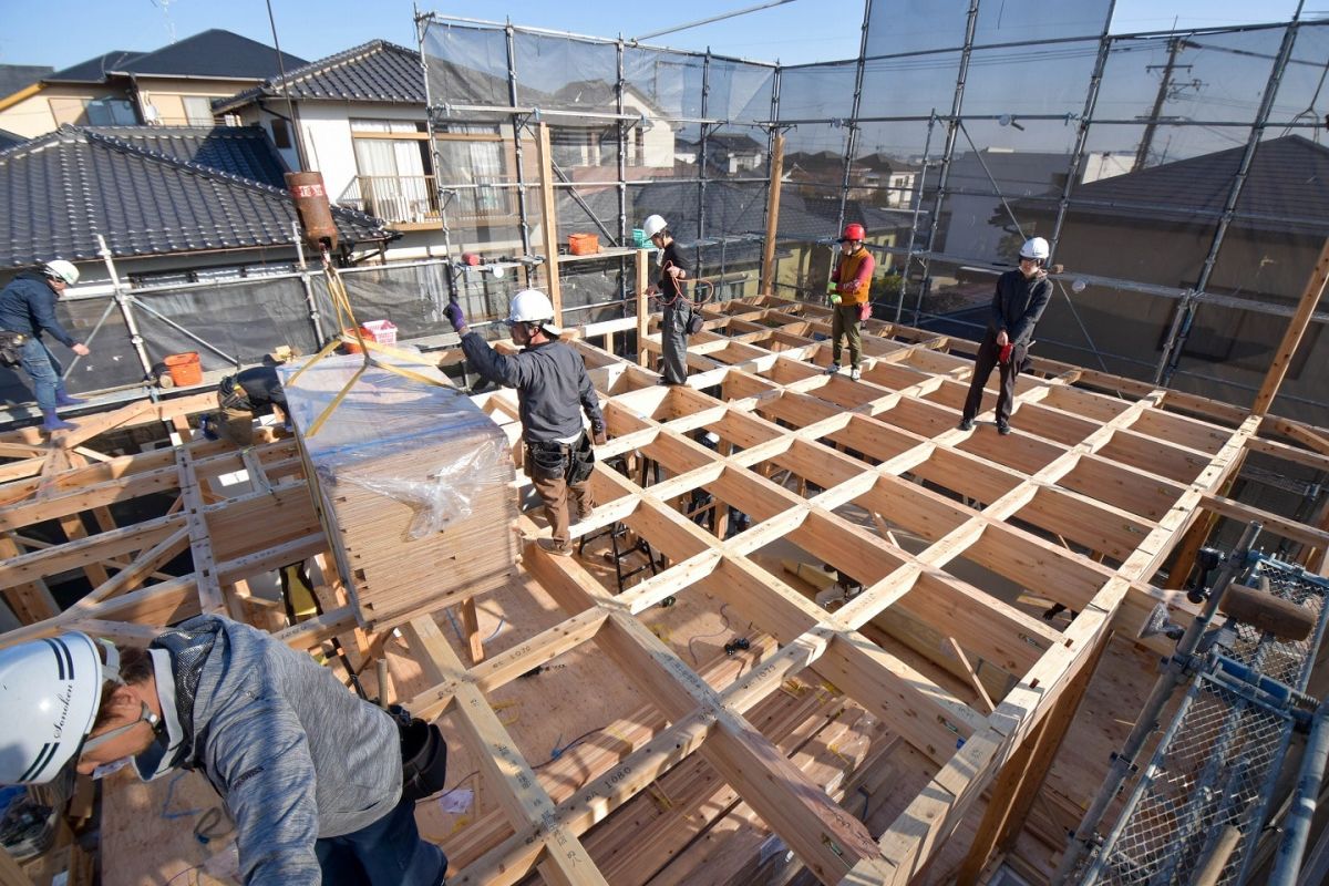 「福岡市西区06」注文住宅現場リポート③【上棟式】