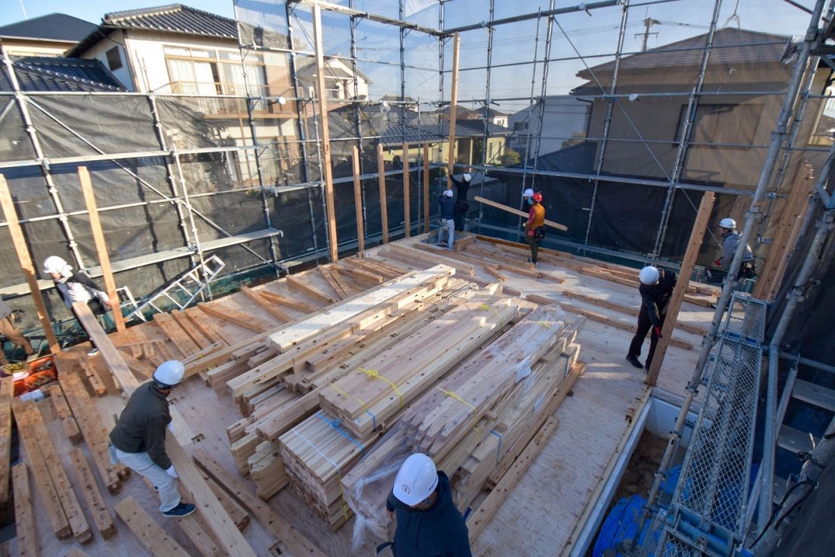 「福岡市西区06」注文住宅現場リポート③【上棟式】