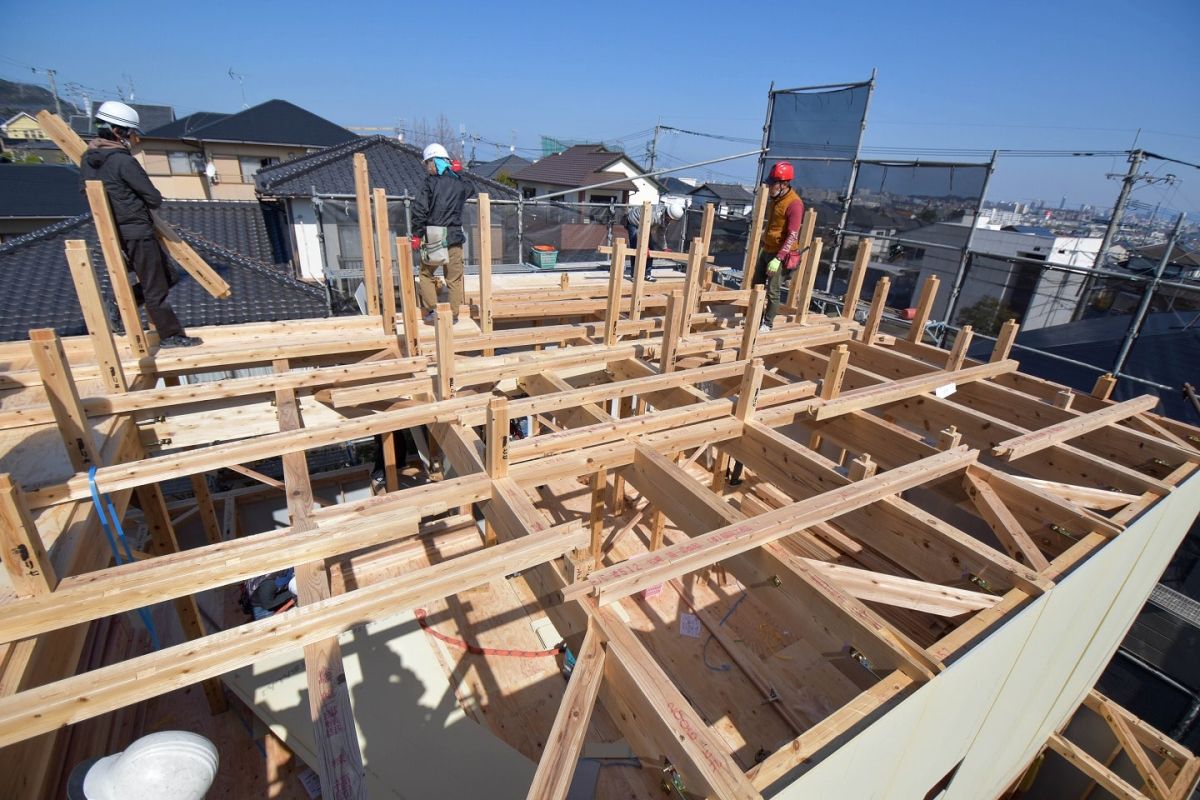 「福岡市西区06」注文住宅現場リポート③【上棟式】