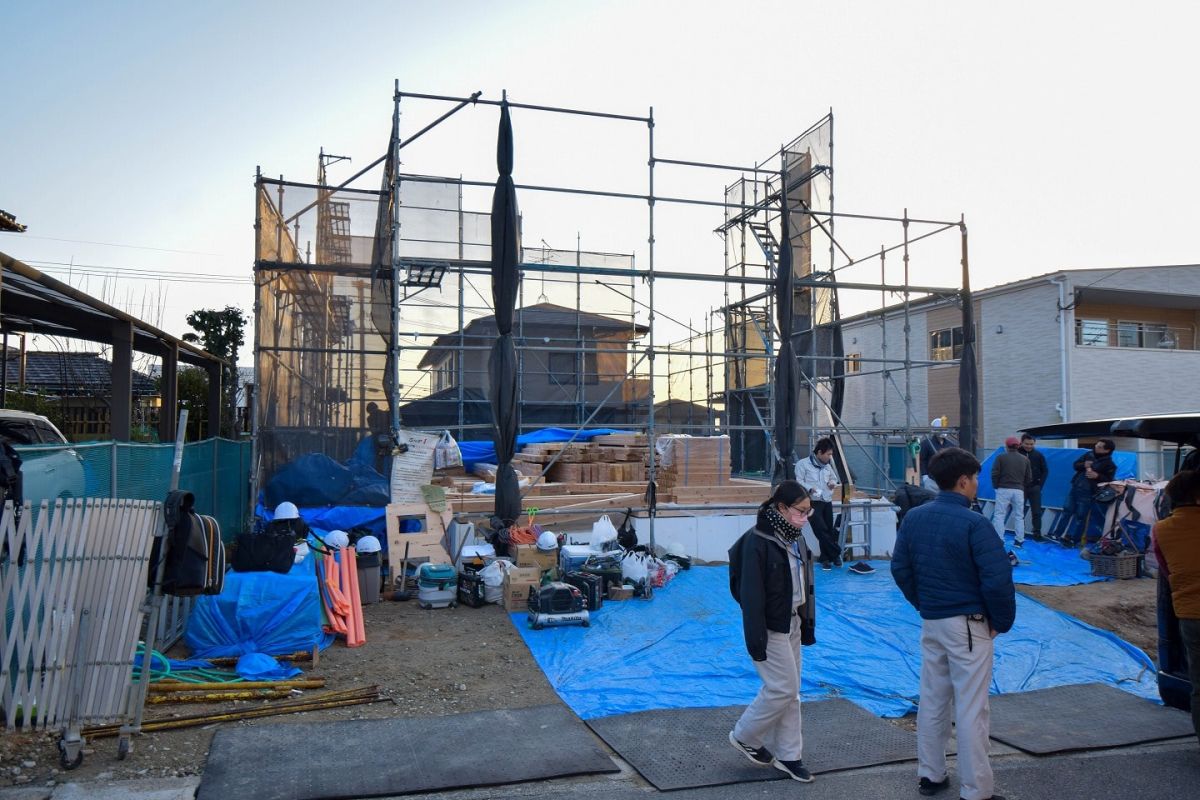 「福岡市西区06」注文住宅現場リポート③【上棟式】