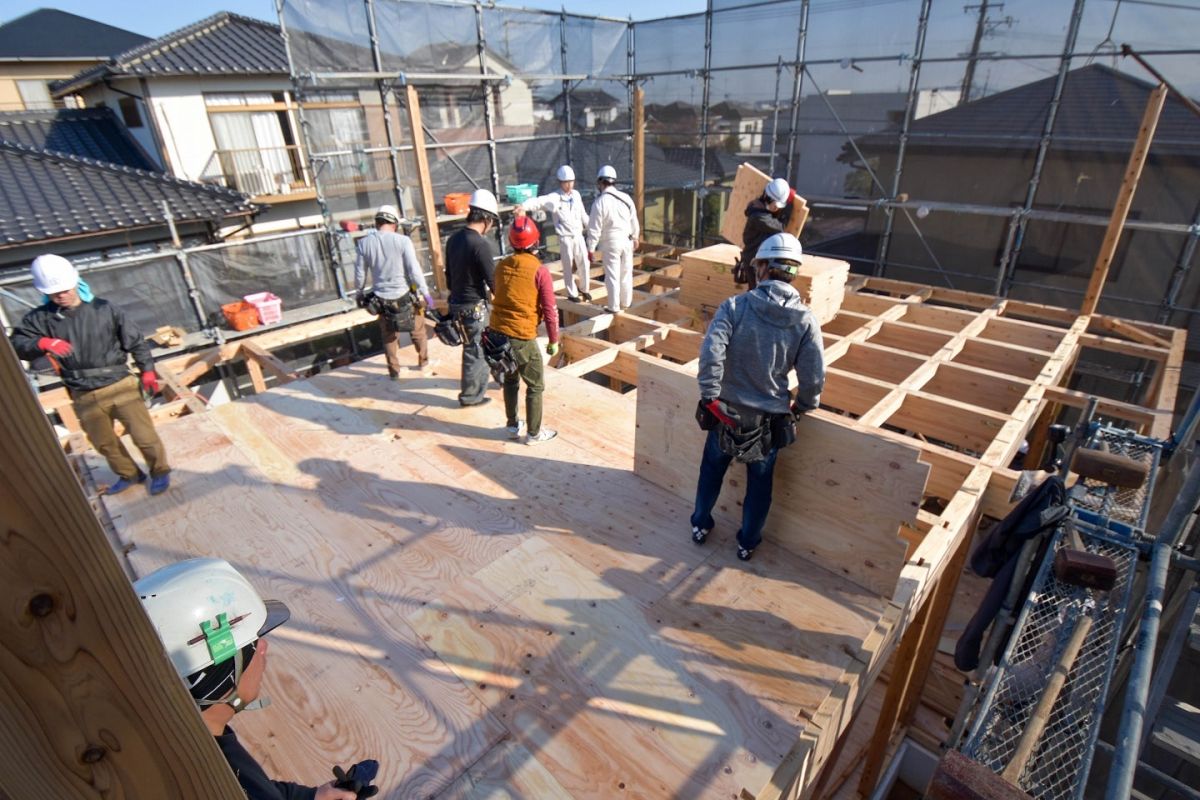 「福岡市西区06」注文住宅現場リポート③【上棟式】
