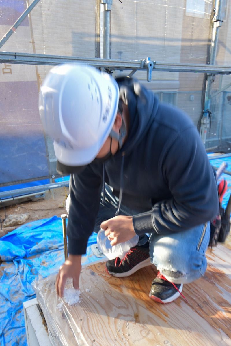 「福岡市西区06」注文住宅現場リポート③【上棟式】