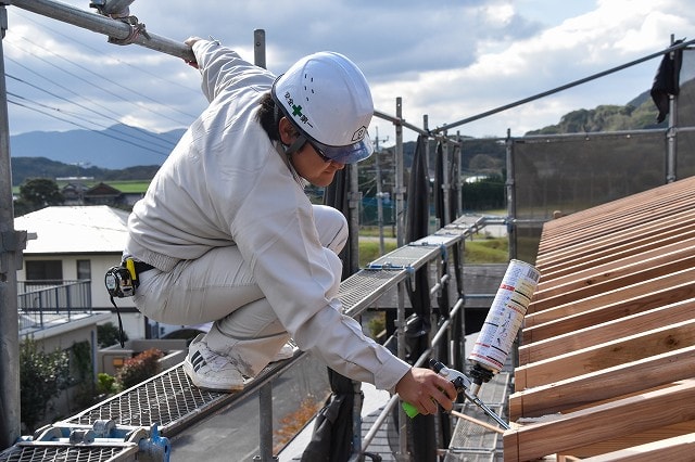 福岡県糸島市03　注文住宅建築現場リポート③　～上棟式～