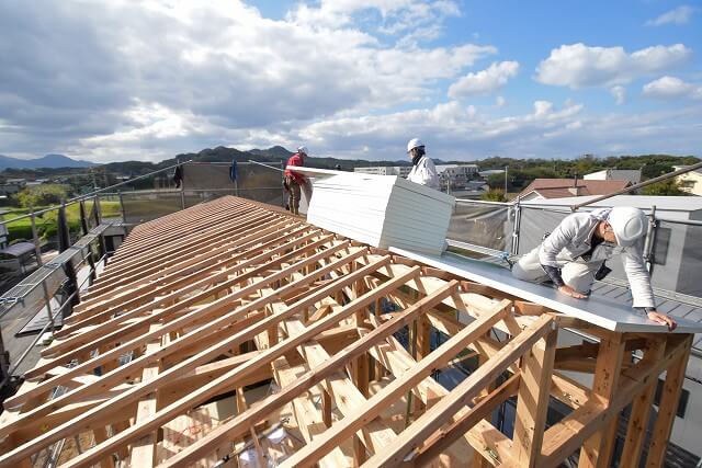 福岡県糸島市03　注文住宅建築現場リポート③　～上棟式～