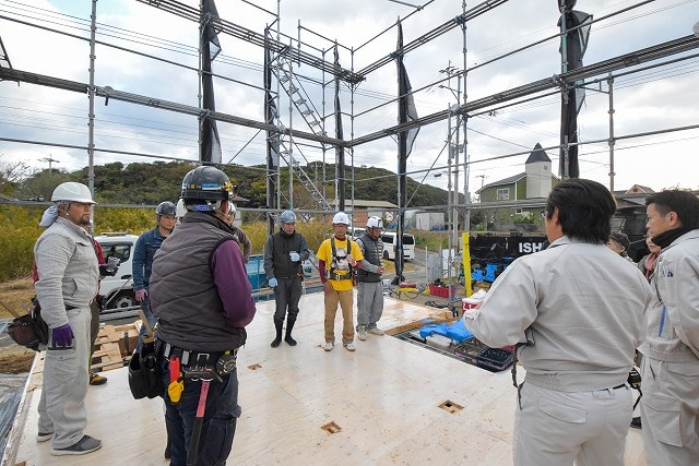 福岡県糸島市03　注文住宅建築現場リポート③　～上棟式～