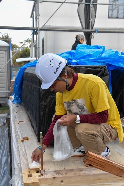 福岡県糸島市03　注文住宅建築現場リポート③　～上棟式～